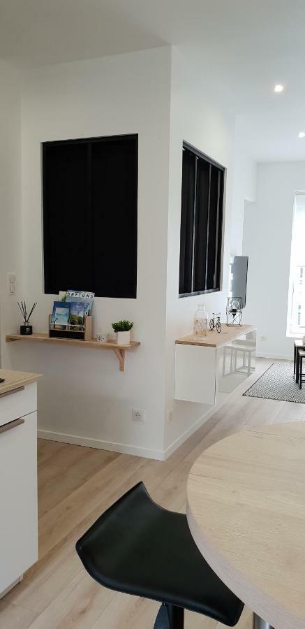 Le P'Tit Atelier, Terrasse Privative Apartment Lorient Luaran gambar