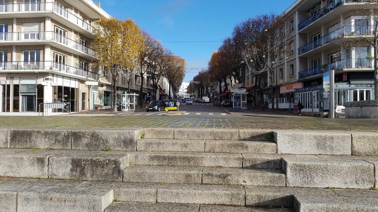 Le P'Tit Atelier, Terrasse Privative Apartment Lorient Luaran gambar